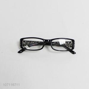 New products creative clear rhinestone optical glasses frame for decoration