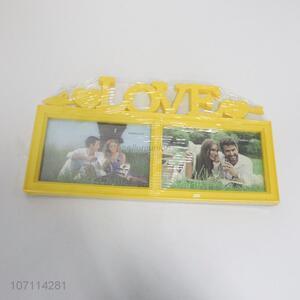 New design love letter table decor plastic photo frame