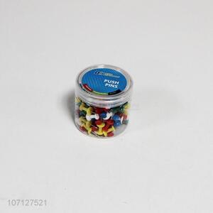 Factory price office school stationery multicolor metal push pins