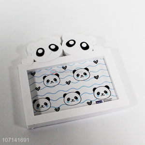 Cartoon Panda Design Plastic Photo Frame