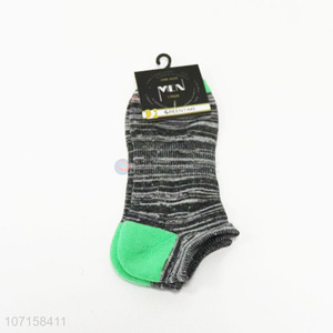 Promotional cheap men nylon knitting ankle socks nylon boat socks