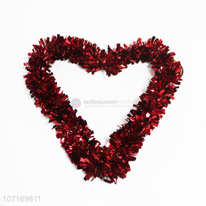 Best Price Festival Decorations Heart Shaped Christmas Pendant