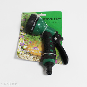 Professional supply garden tools plastic hose nozzel water gun spray nozzle