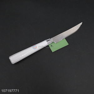 Good market kitchen tools stainless steel serrated steak knife kitchen knives