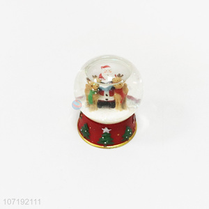 High sales 80# glass resin Christmas snow ball promotional gifts