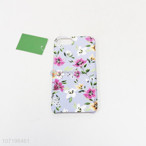 Best selling beautiful flower printed tpu mobile phone case for Iphone 8 plus