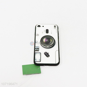 Fashion design camera lens printed tpu mobile phone shell for Iphone 8