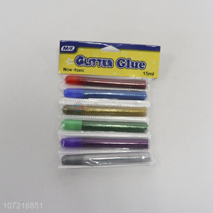 Wholesale Non-Toxic Washable Colored Glitter Glue Stick Set For Decoration