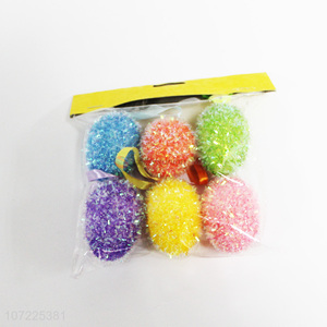 Factory price hanging colorful foam Easter eggs for decoration