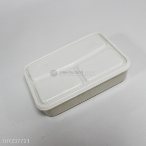 Cheap 5 compartment lunch box rectangle food container