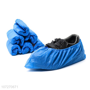 Good Quality Blue Disposable Plastic Shoe Cover