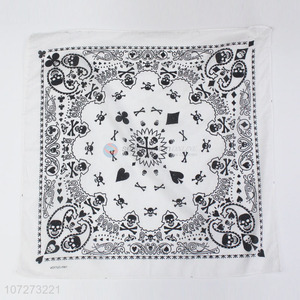 Reasonable price personalized cotton square bandana delicate square headkerchief