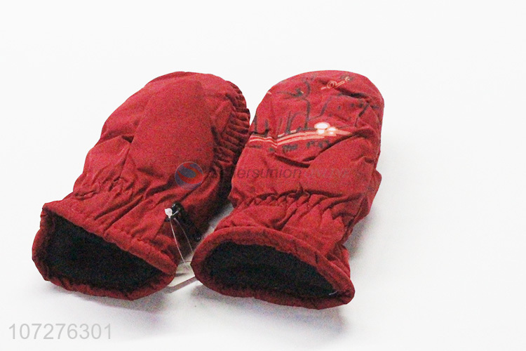 Customized Waterproof Windproof Warmly Fashional Children Gloves