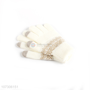 Most popular new style lady gloves for keep warm
