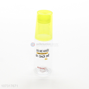 Premium Quality 450Ml Sport Space Cup Transparent Plastic Water Bottle