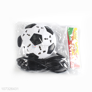 Excellent quality creative football style 3 pin electrical socket power socket