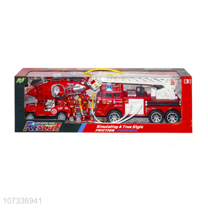Best Price Fire Boat Inertia Ladder Fire Truck Fire Tools Accessories Set Toy