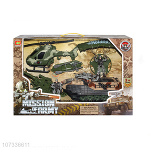 Wholesale Helicopter Artillery Inertial Launcher Toy Set