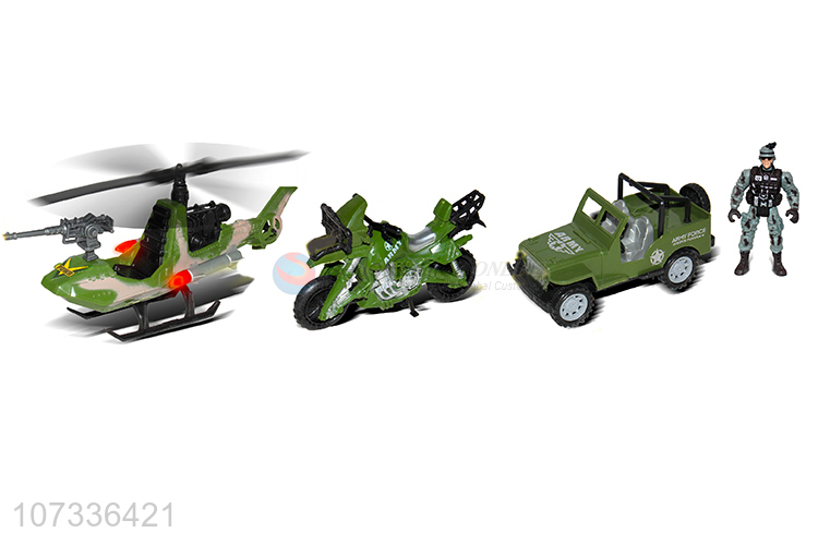 Creative Design Plastic Military Toys Play Set For Children