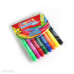 Fashion Design 8 Colours Crayon For Students