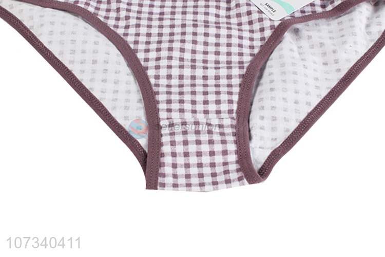 Simple Style Comfortable Briefs Cotton Underwear For Women