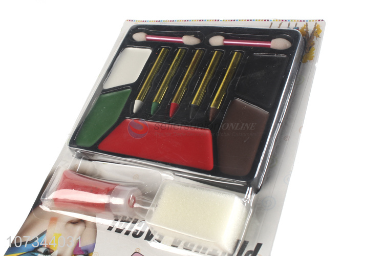 Factory Price Water Based Halloween Body Face Paint Set Face Paint Palette