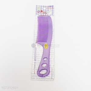 Hot Selling Plastic Comb Colorful Hair Comb