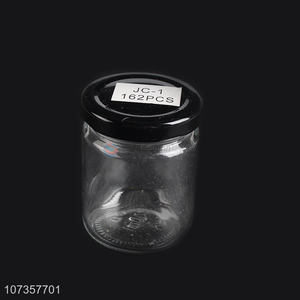Reasonable price transparent airtight glass jar food cookie storage jar