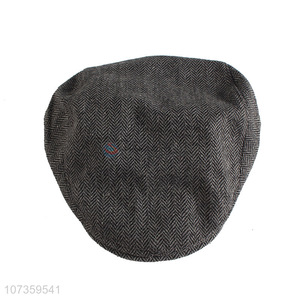 Good Quality Canvas Peaked Cap Winter Warm Hat