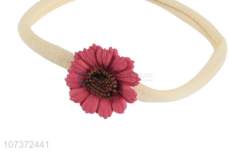 Hot Selling Kids Decorative Headband With Artificial Flower
