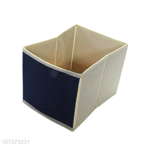 Wholesale cheap durable foldable non-woven storage box for home decoration