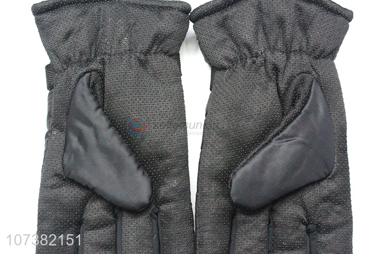 Unique Design Men Sports Gloves Winter Windproof Warm Gloves