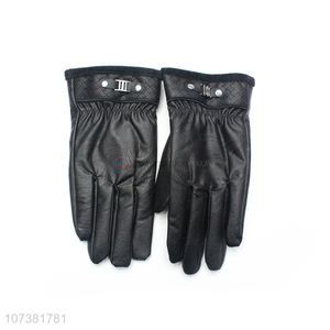 Best Selling High-Grade Ladies Winter Warm Washed Leather Gloves