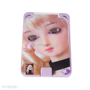 Bottom Price Plastic Pocket Compact Cosmetic Mirror Comb Set
