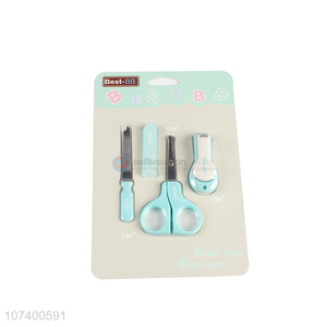 Reasonable price baby nail clipper set baby manicure / pedicure set