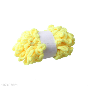 New arrival thick polyester crochet yarn knitting yarn for weaving