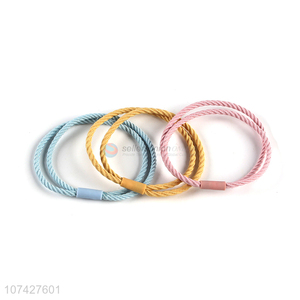 Hot Selling Colorful Hair Band Elastic Hair Rope