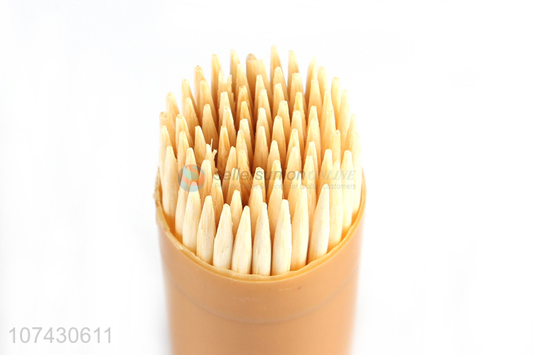 Factory Wholesale Household Eco-Friendly Natural Bamboo Toothpicks