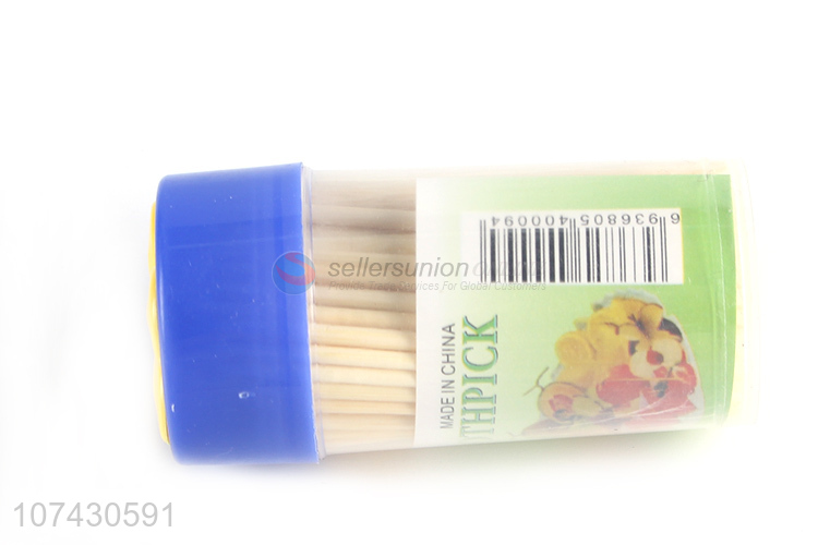 New Selling Promotion 150Pcs Disposable Natural Bamboo Toothpicks