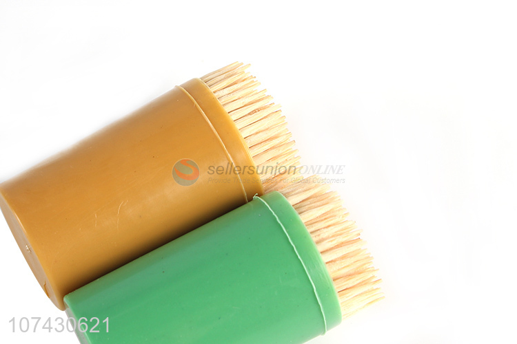 New Product Disposable 175Pcs Natural Bamboo Toothpicks