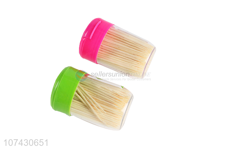 Factory Wholesale Eco-Friendly Disposable 320Pcs Bamboo Toothpicks