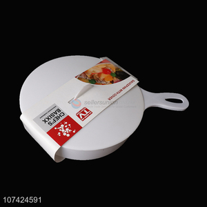 New design white safety microwave pan for sale