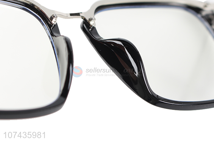 High quality fashion glasses big frame women optical eyeglasses