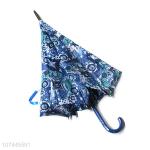 Good Quality Hook Hand Semi-Automatic Straight Umbrella