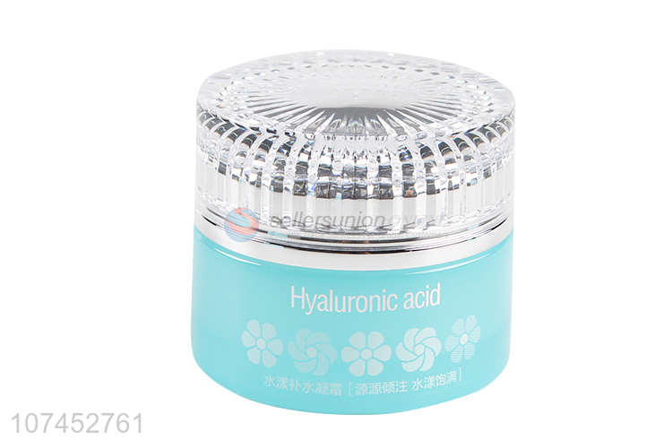 High Sales 50G Hyaluronic Acid Moisture Supply Water Crystal Cream