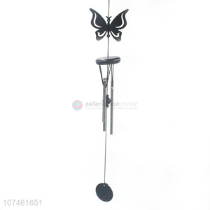 Hot sale indoor decoration laser-cut butterfly wind chimes metal crafts
