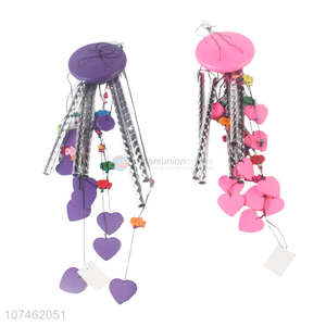 Bottom price home decoration painted wooden chimes bedroom ornaments