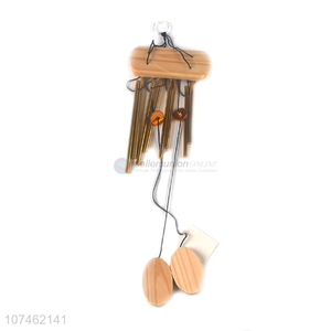 Promotional cheap outdoor ornaments wooden wind chimes wooden crafts