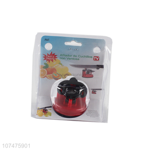 Premium products mini kitchen knife sharpener with suction cup