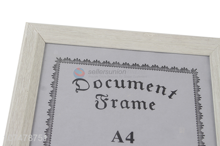 new arrival A4 document frame popular certificate frame